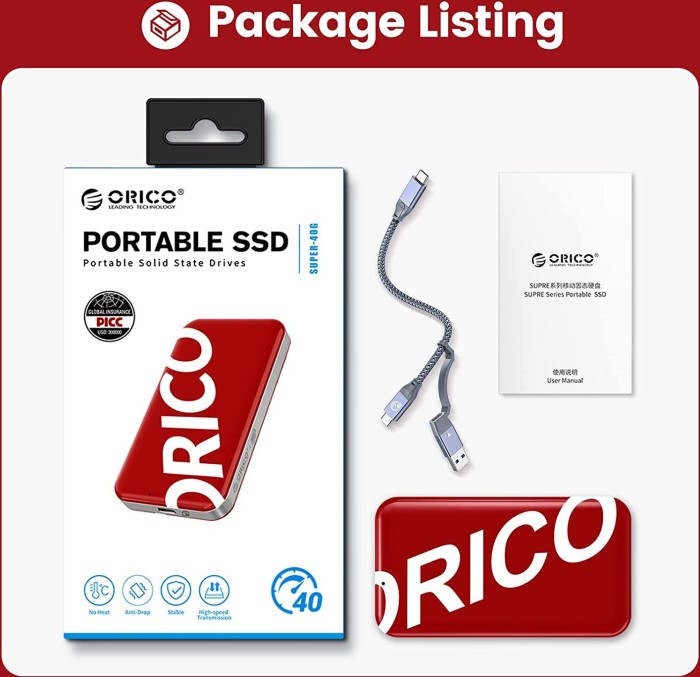 ORICO-SUPRE-40G